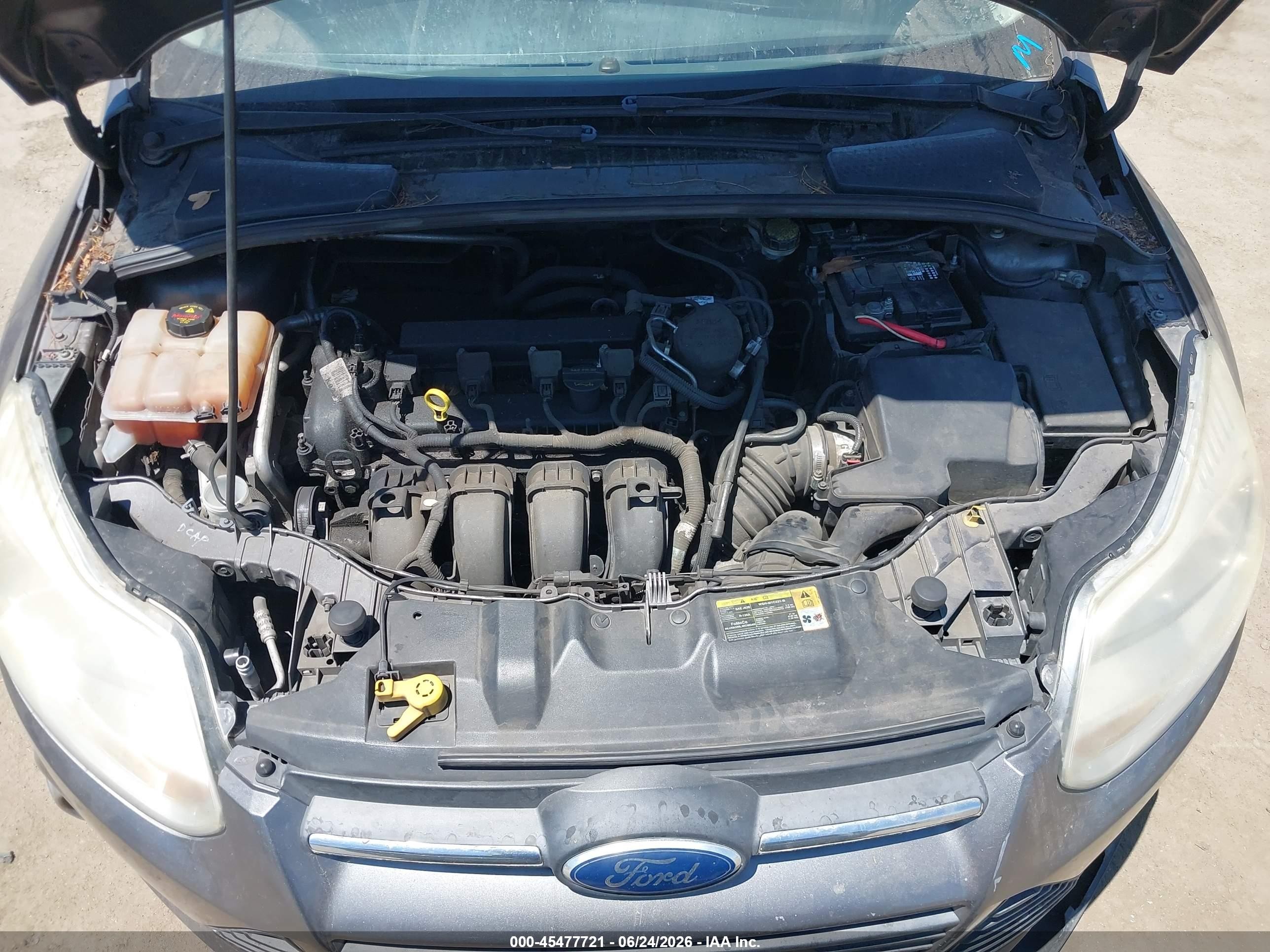2012 Ford Focus Se Серый vin: 1FAHP3F25CL239349
