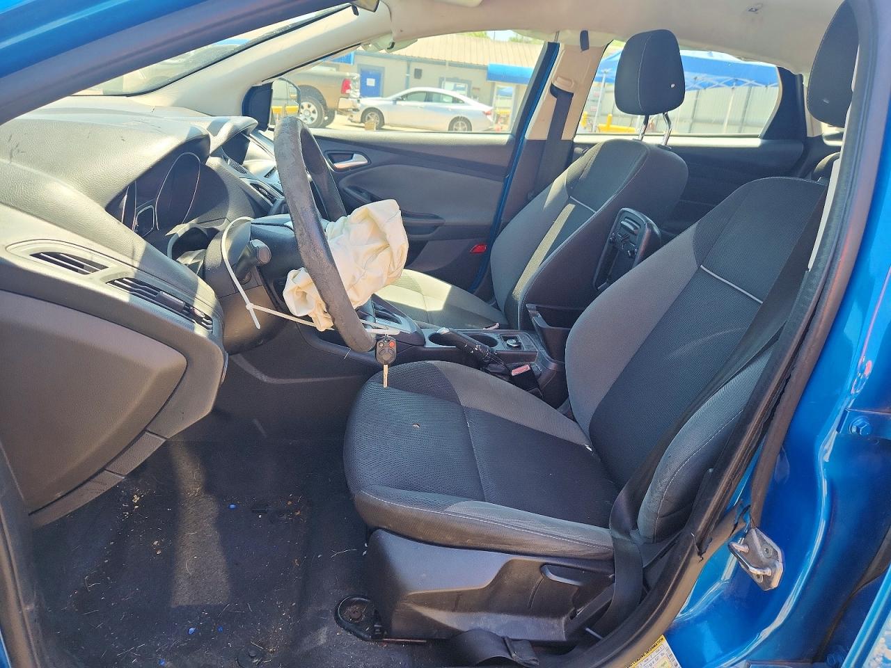 2012 Ford Focus Se Blue vin: 1FAHP3F25CL243725