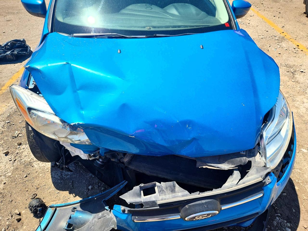 2012 Ford Focus Se Blue vin: 1FAHP3F25CL243725