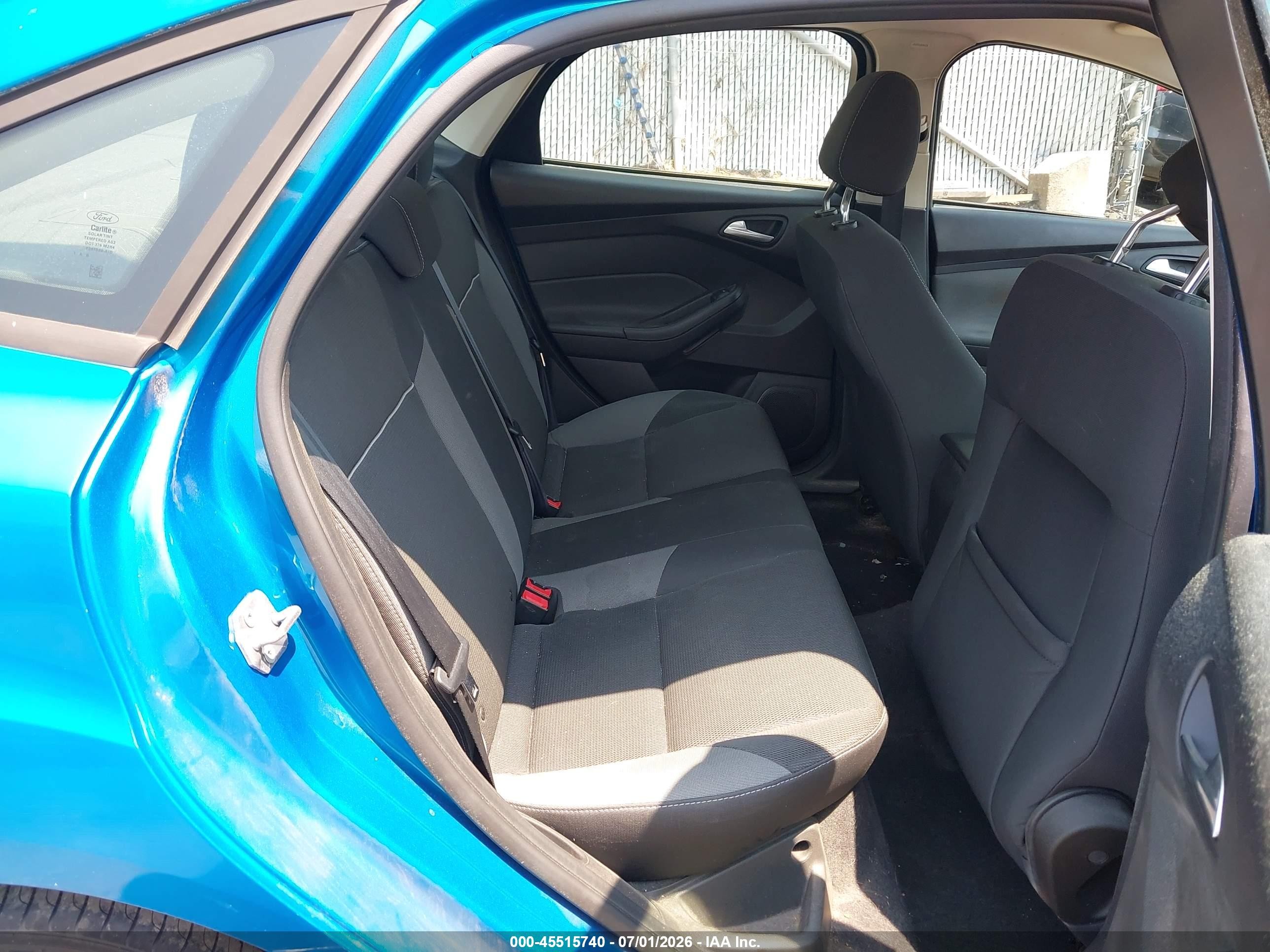 2012 Ford Focus Se Синий vin: 1FAHP3F25CL262520