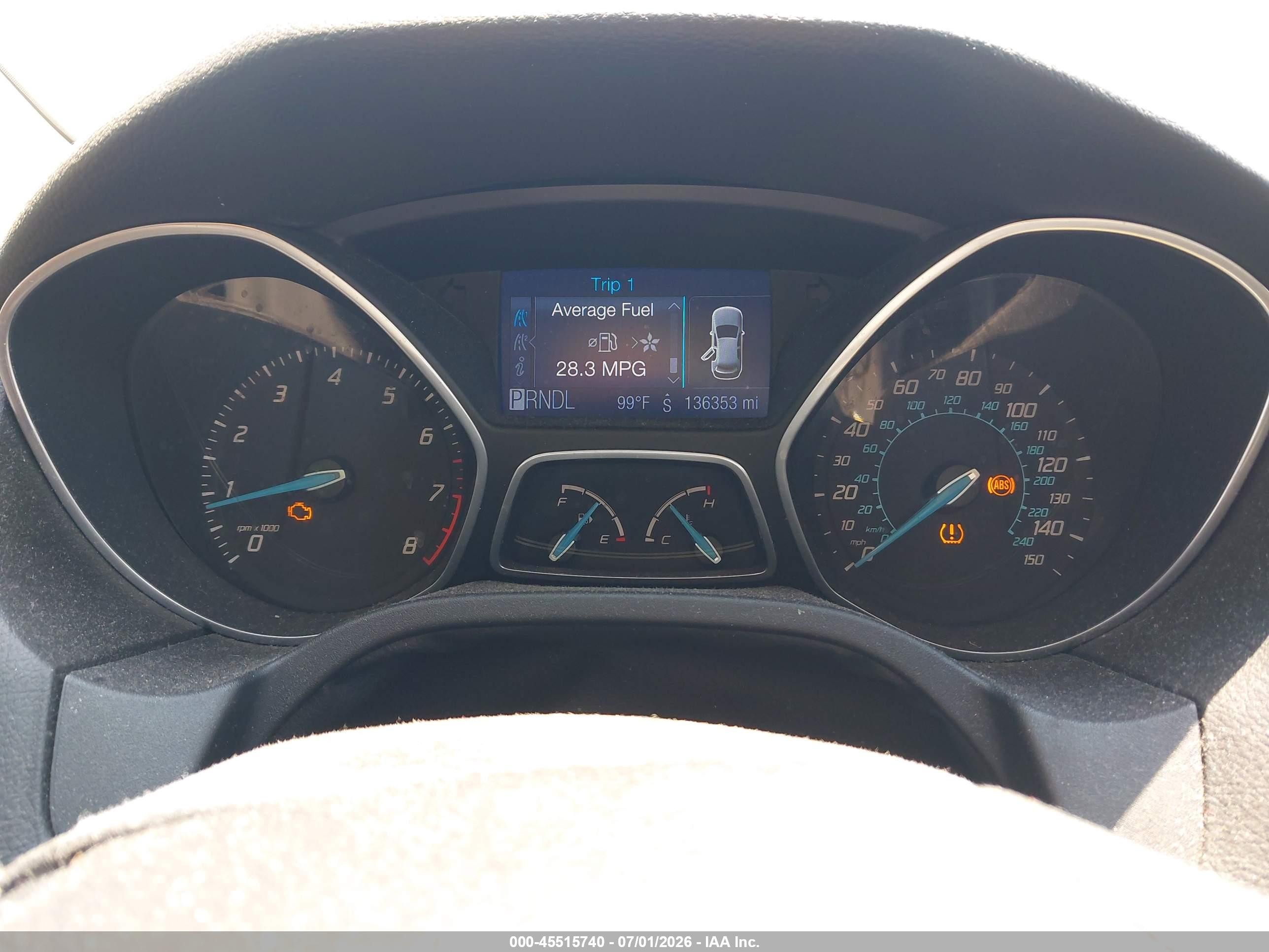 2012 Ford Focus Se Синий vin: 1FAHP3F25CL262520