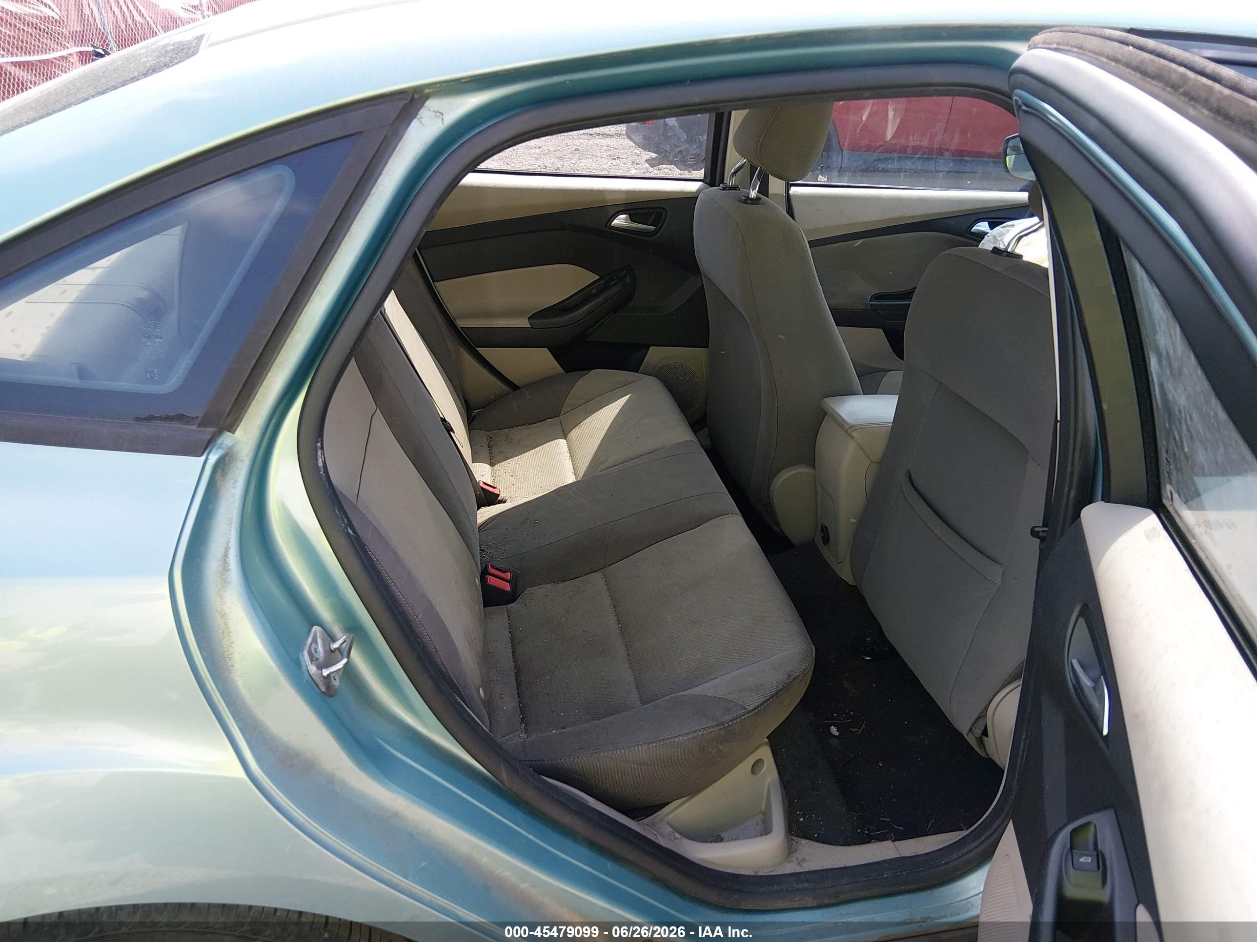 2012 Ford Focus Se Green vin: 1FAHP3F25CL279012