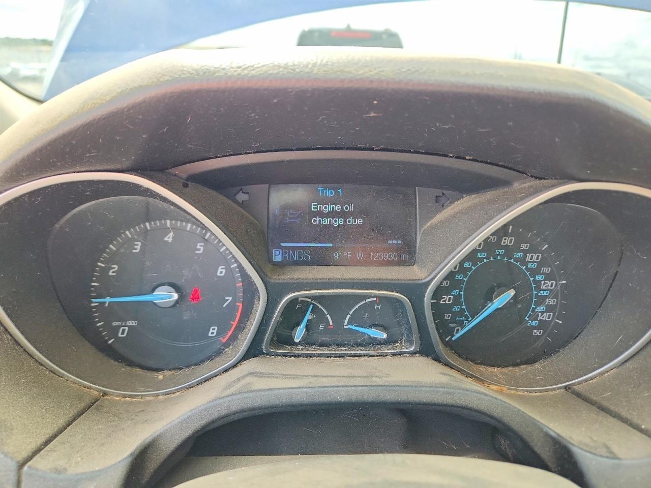 2012 Ford Focus Se Blue vin: 1FAHP3F25CL279110