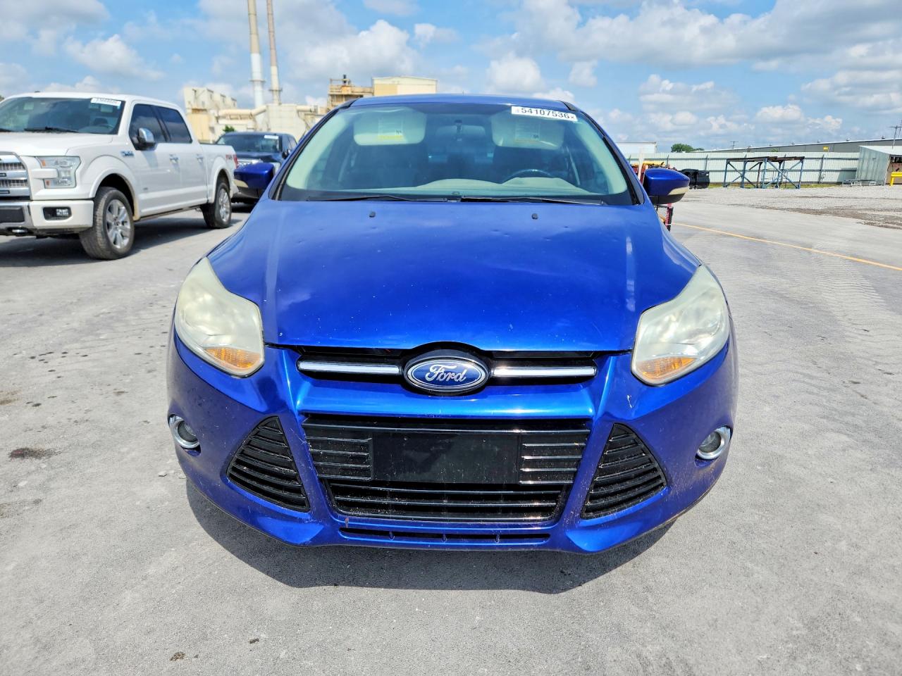 2012 Ford Focus Se Blue vin: 1FAHP3F25CL279110