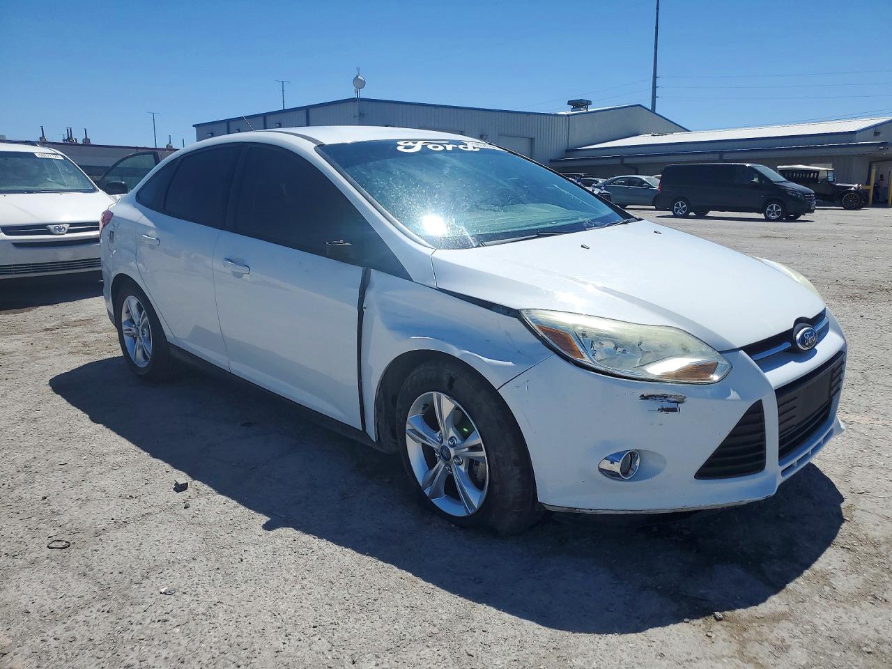 2012 Ford Focus Se Белый vin: 1FAHP3F25CL294500