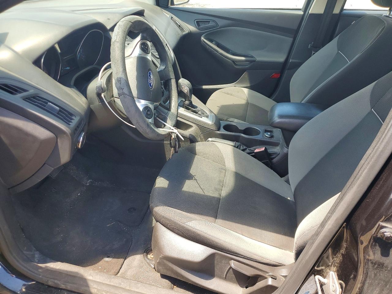 2012 Ford Focus Se Black vin: 1FAHP3F25CL311361