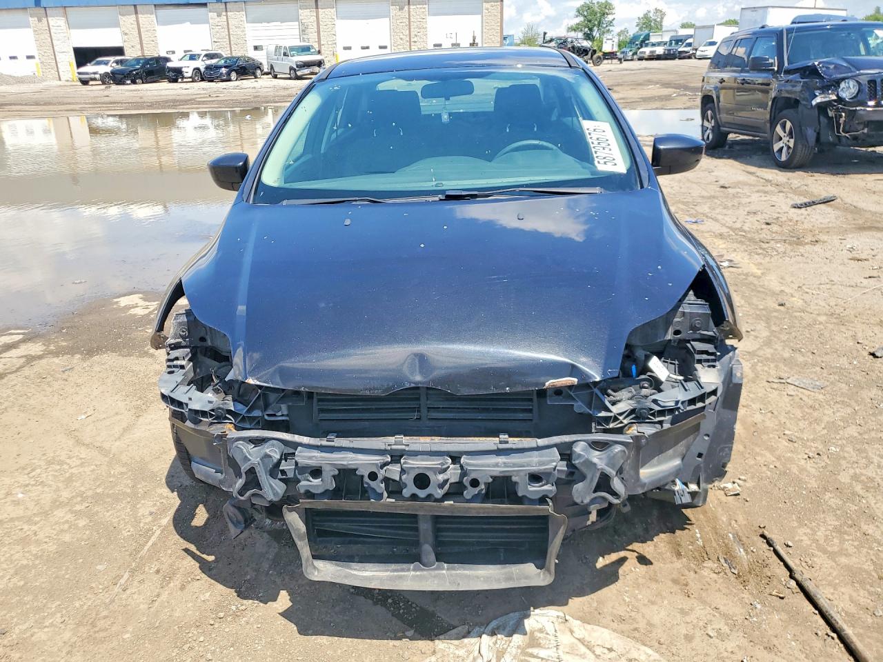2012 Ford Focus Se Black vin: 1FAHP3F25CL311361
