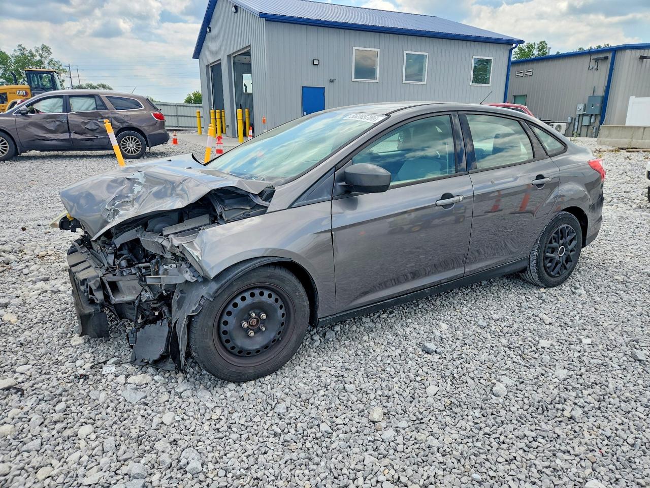 2012 Ford Focus Se Gray vin: 1FAHP3F25CL334641