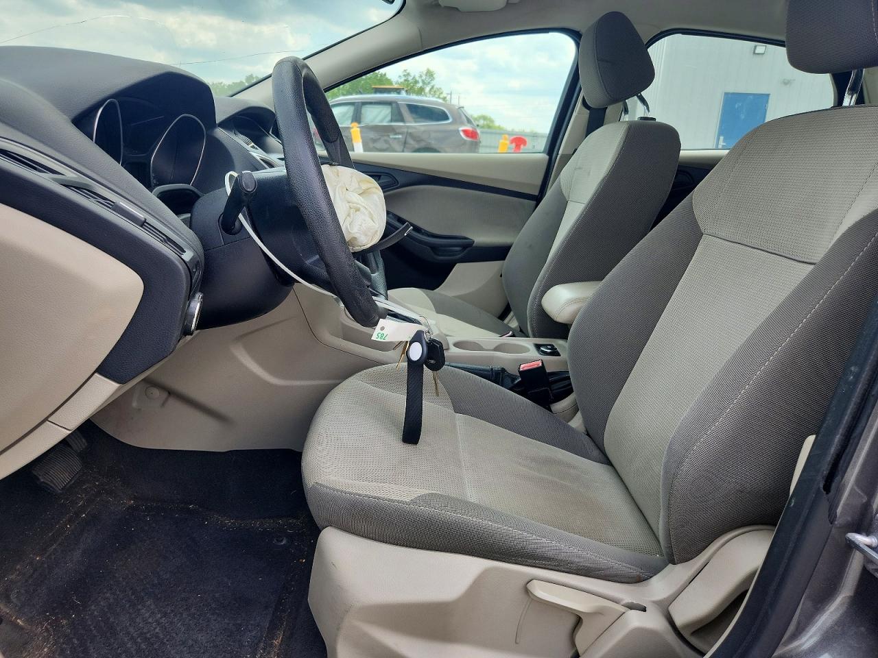 2012 Ford Focus Se Серый vin: 1FAHP3F25CL334641