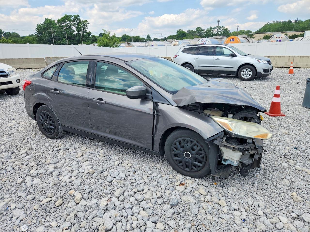 2012 Ford Focus Se Серый vin: 1FAHP3F25CL334641