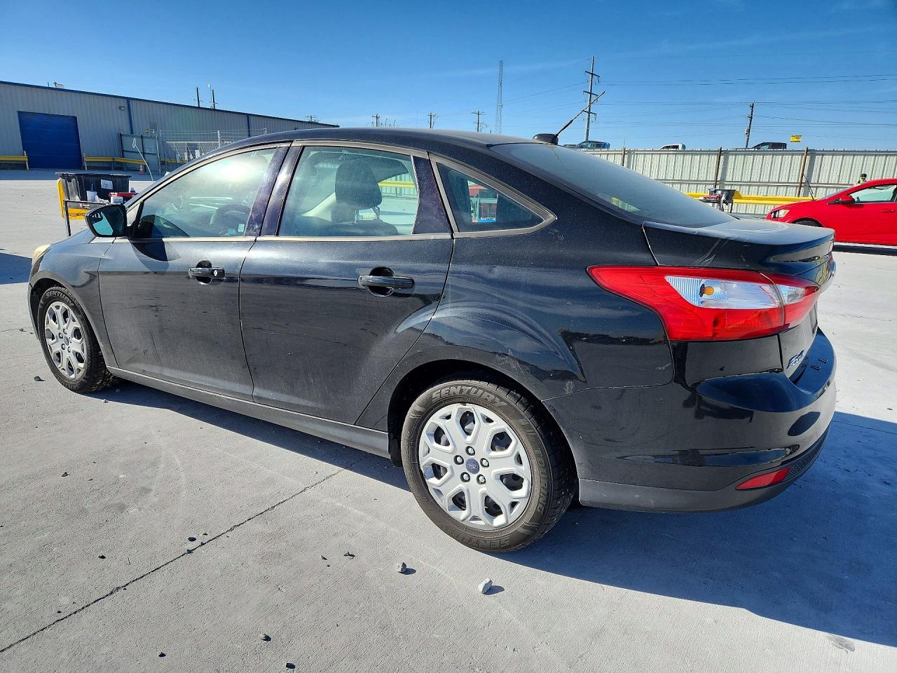 2012 Ford Focus Se Black vin: 1FAHP3F25CL381880