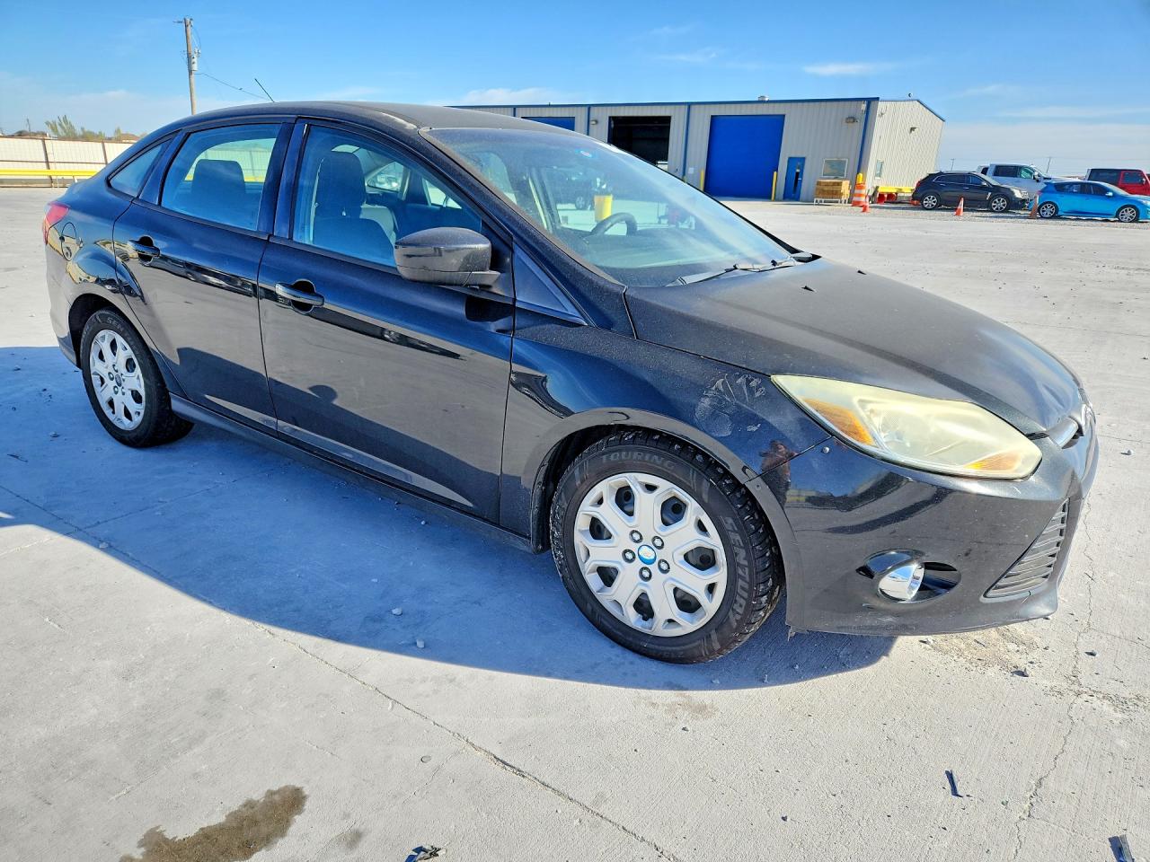 2012 Ford Focus Se Black vin: 1FAHP3F25CL381880