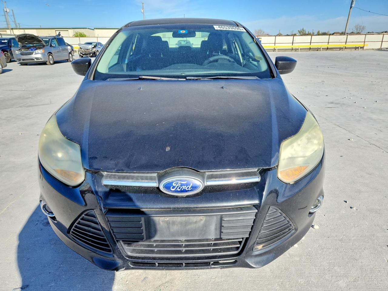 2012 Ford Focus Se Black vin: 1FAHP3F25CL381880