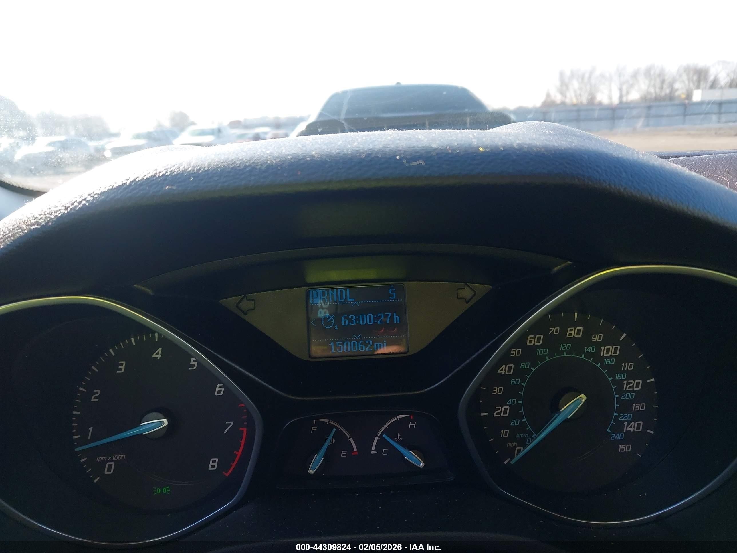 2012 Ford Focus Se Черный vin: 1FAHP3F25CL405305