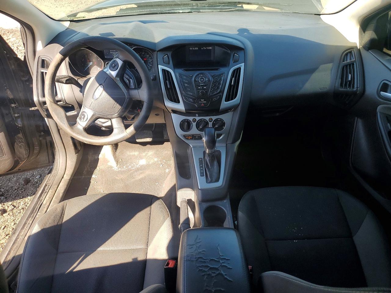 2012 Ford Focus Se Black vin: 1FAHP3F25CL409225