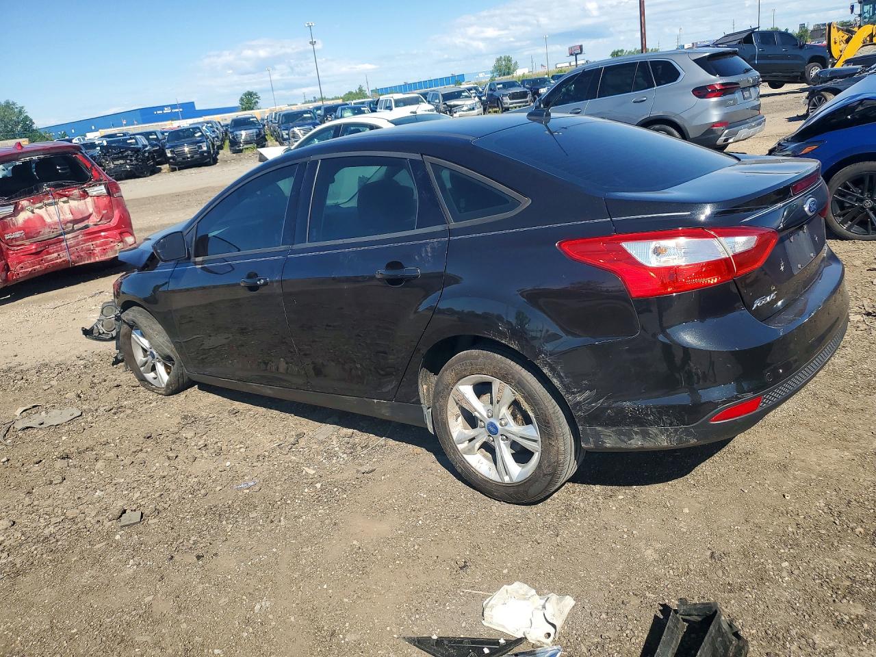 2012 Ford Focus Se Black vin: 1FAHP3F25CL409225