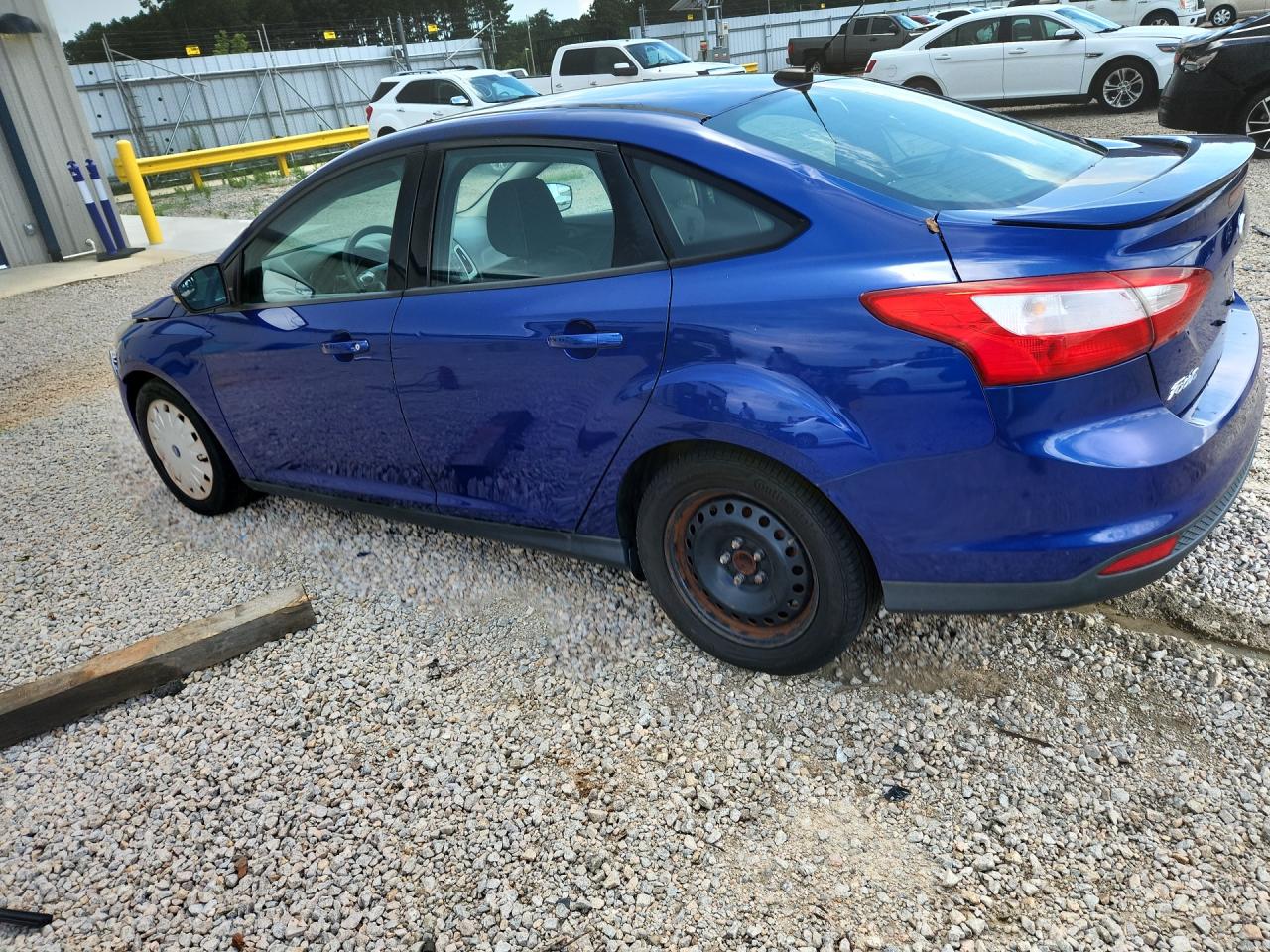 2012 Ford Focus Se Blue vin: 1FAHP3F25CL422637