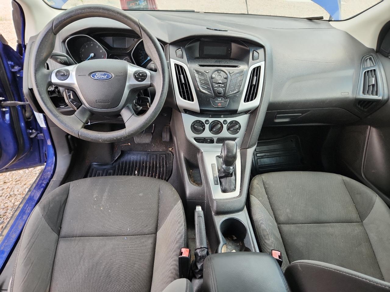 2012 Ford Focus Se Blue vin: 1FAHP3F25CL422637
