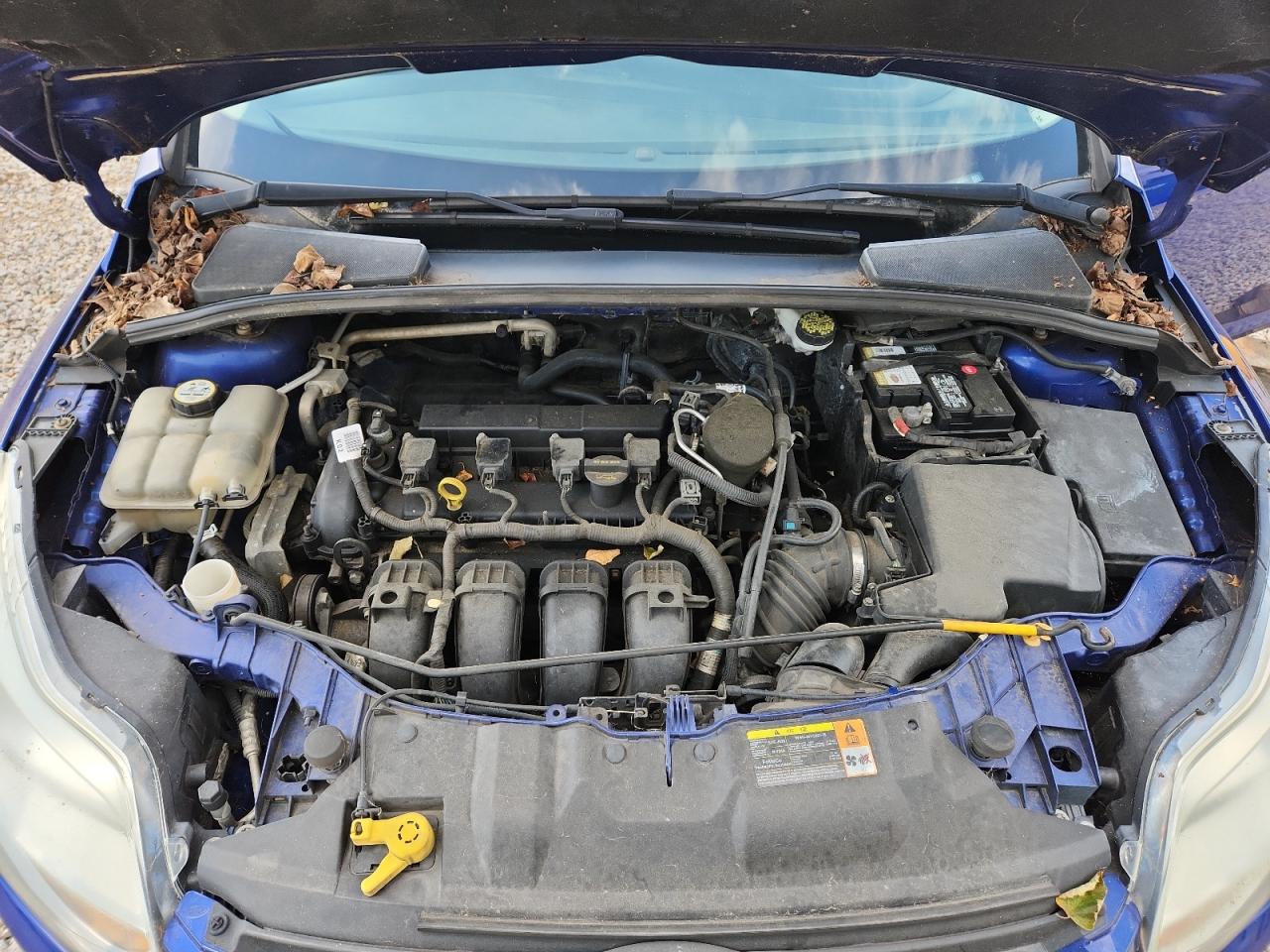 2012 Ford Focus Se Blue vin: 1FAHP3F25CL422637