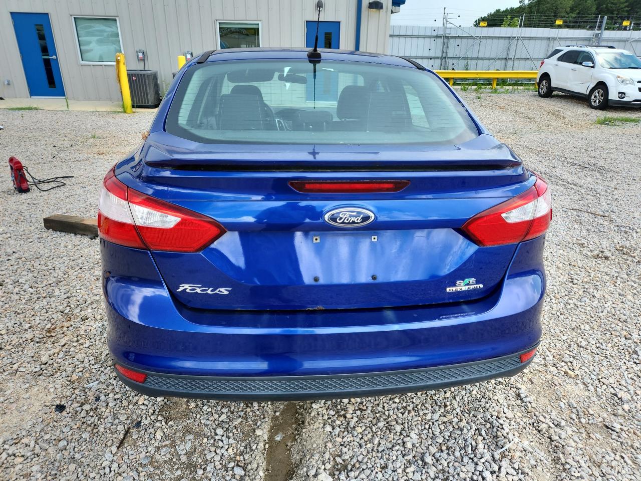 2012 Ford Focus Se Blue vin: 1FAHP3F25CL422637