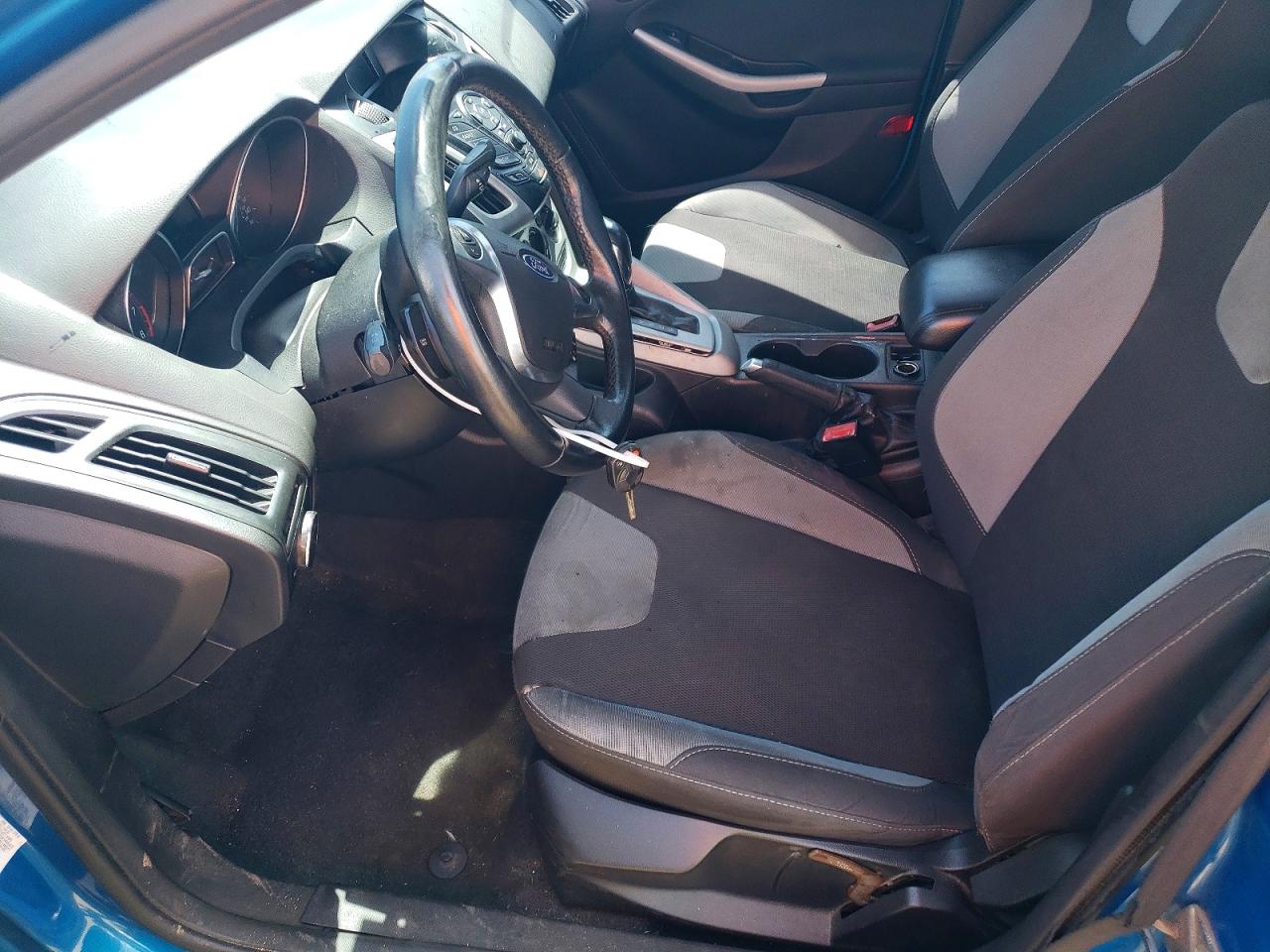 2012 Ford Focus Se Blue vin: 1FAHP3F25CL442211