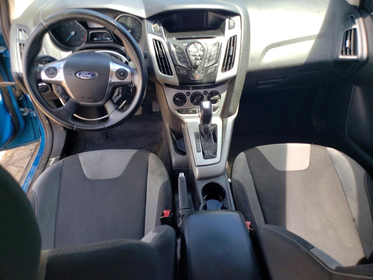 2012 Ford Focus Se Blue vin: 1FAHP3F25CL442211