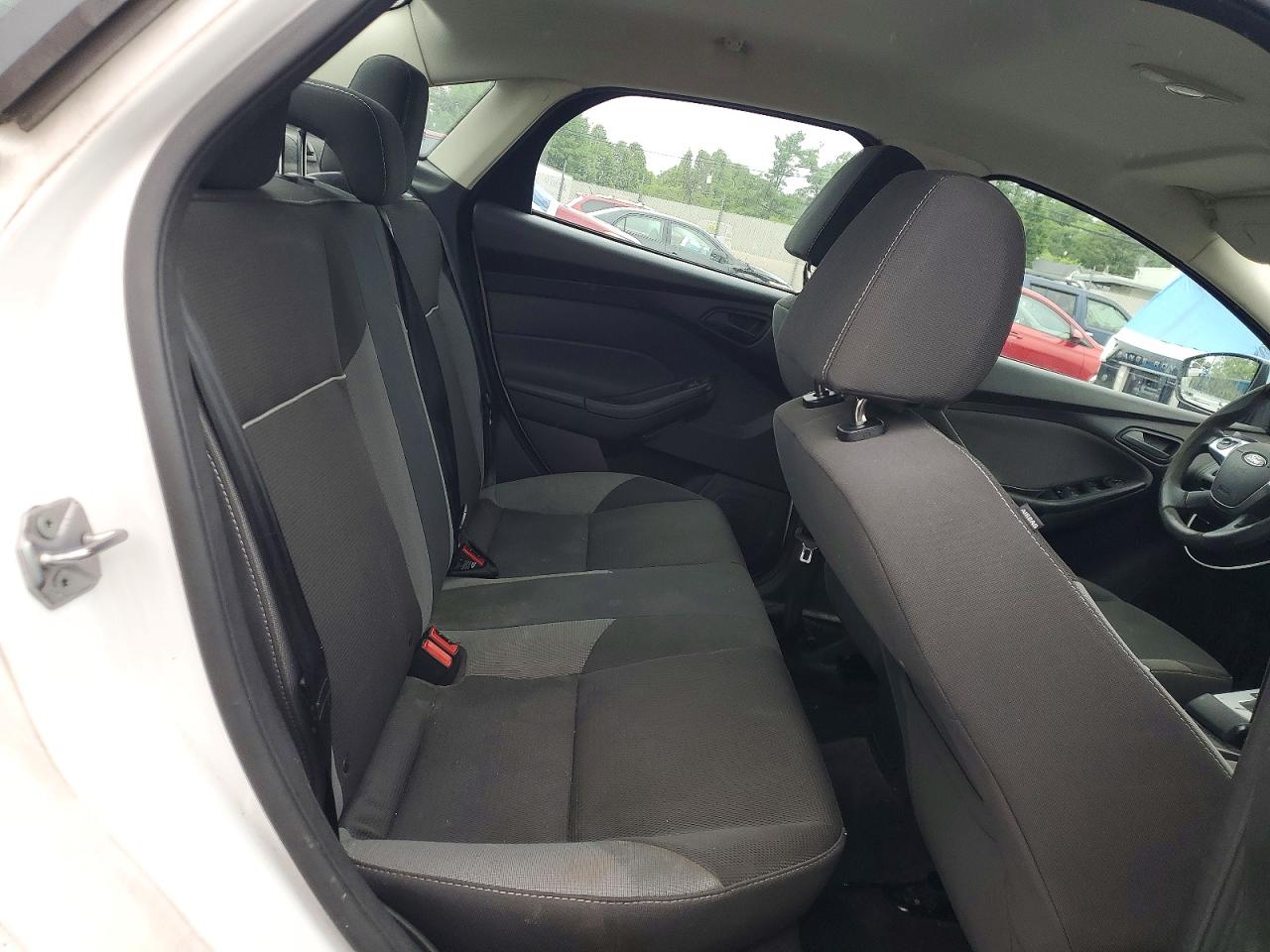 2012 Ford Focus Se White vin: 1FAHP3F25CL442807