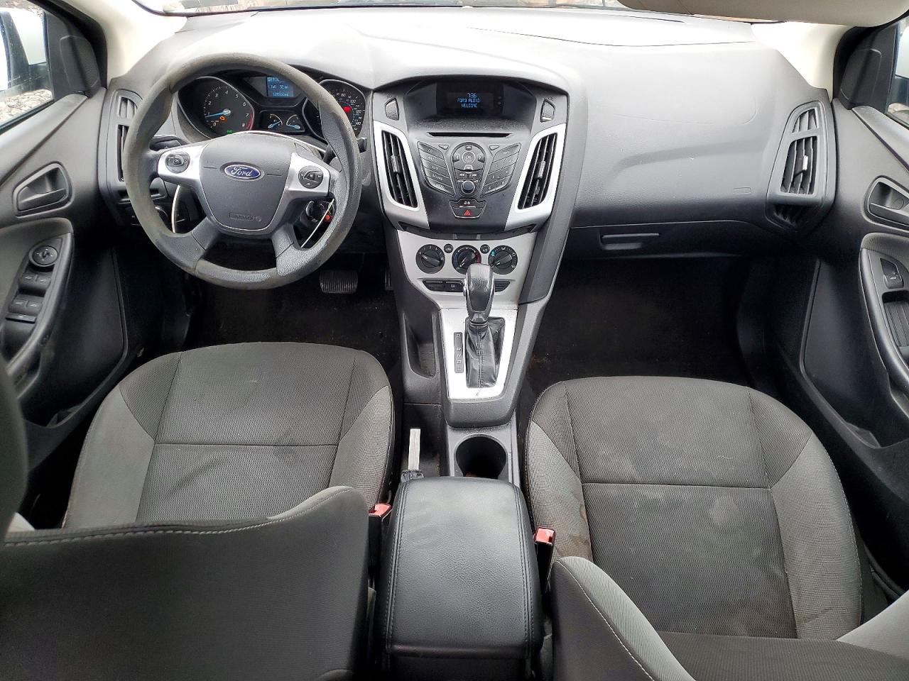 2012 Ford Focus Se White vin: 1FAHP3F25CL442807