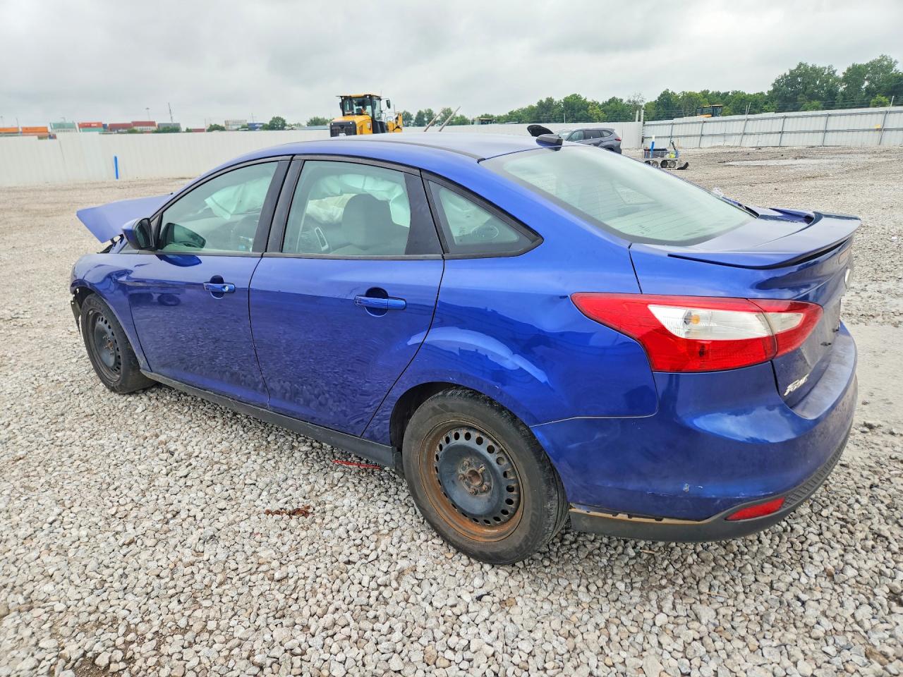 2012 Ford Focus Se Blue vin: 1FAHP3F25CL464693