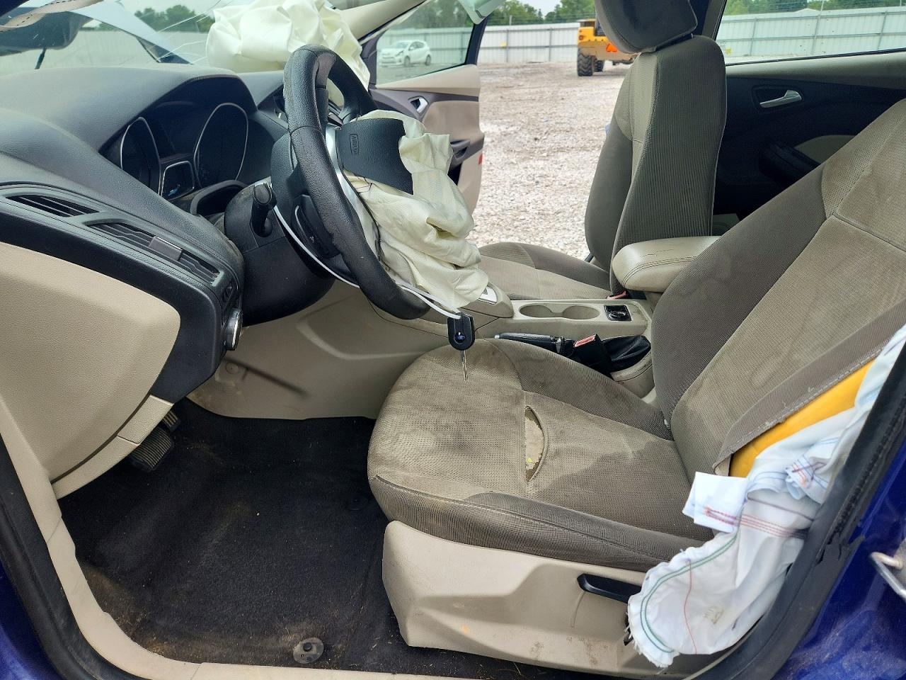 2012 Ford Focus Se Blue vin: 1FAHP3F25CL464693
