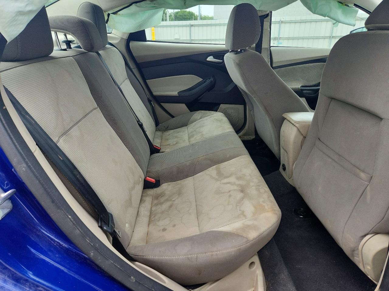 2012 Ford Focus Se Blue vin: 1FAHP3F25CL464693
