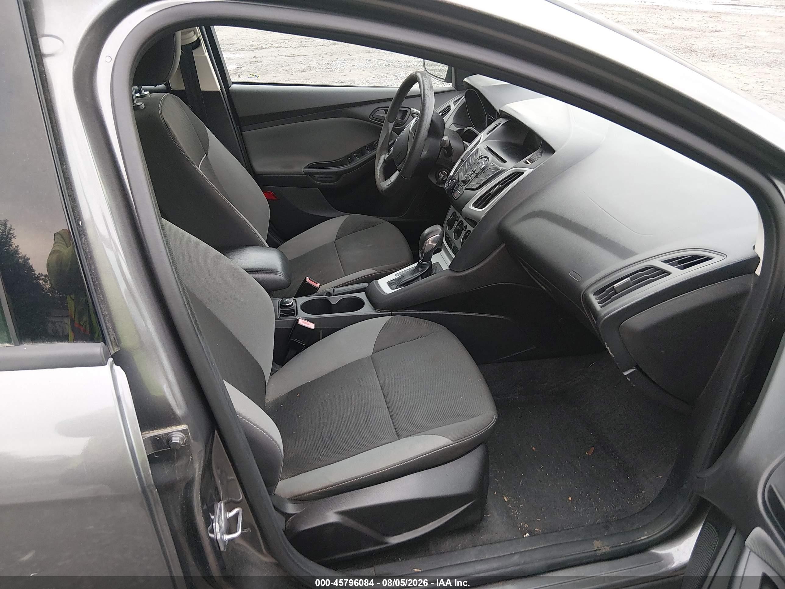 2012 Ford Focus Se Gray vin: 1FAHP3F25CL478500