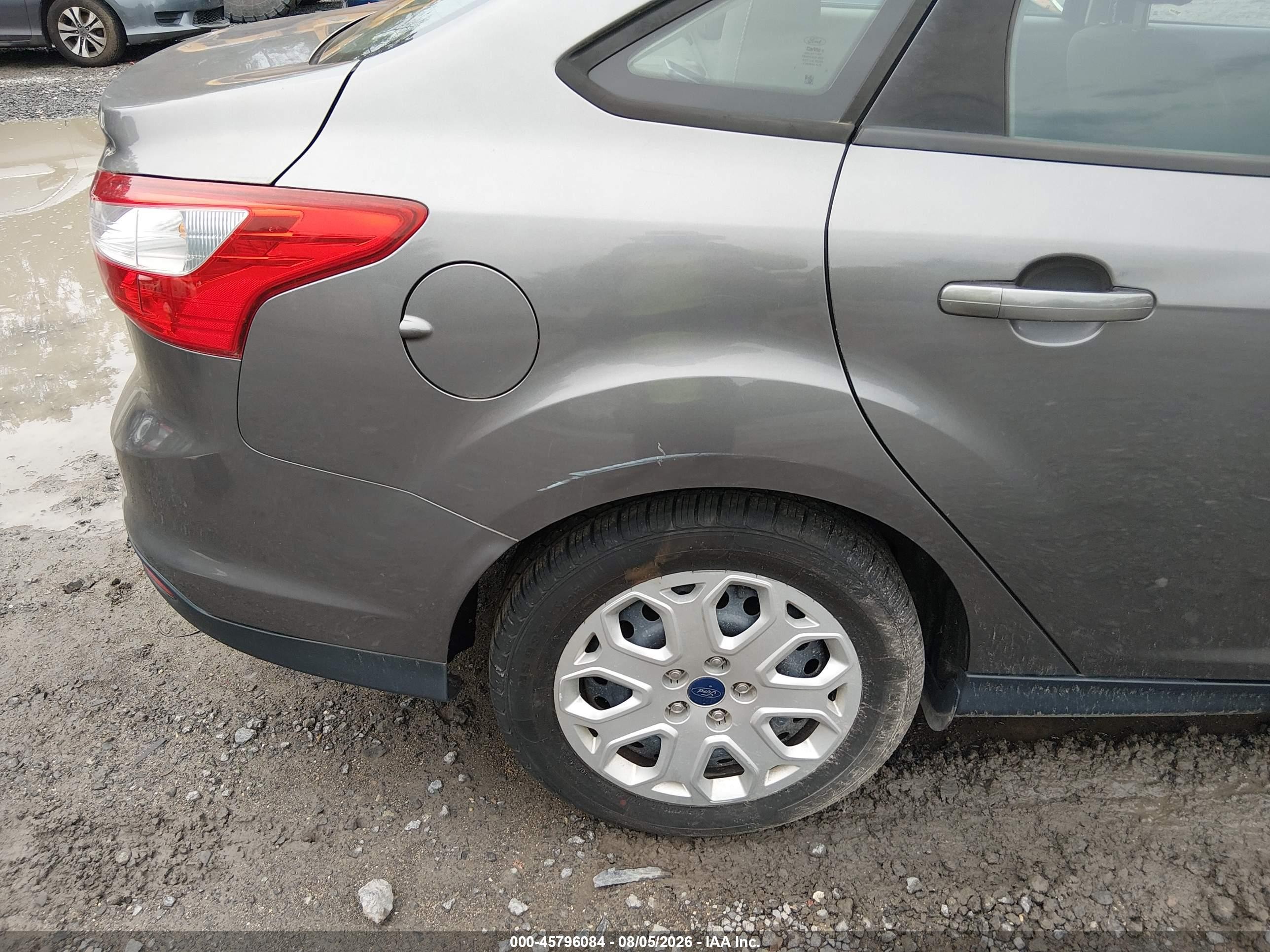 2012 Ford Focus Se Gray vin: 1FAHP3F25CL478500