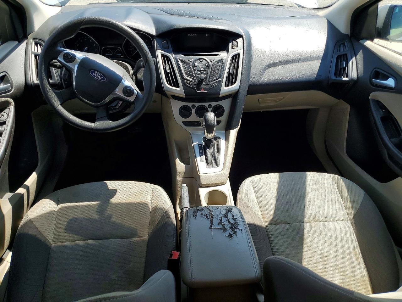 2012 Ford Focus Se Silver vin: 1FAHP3F26CL104669