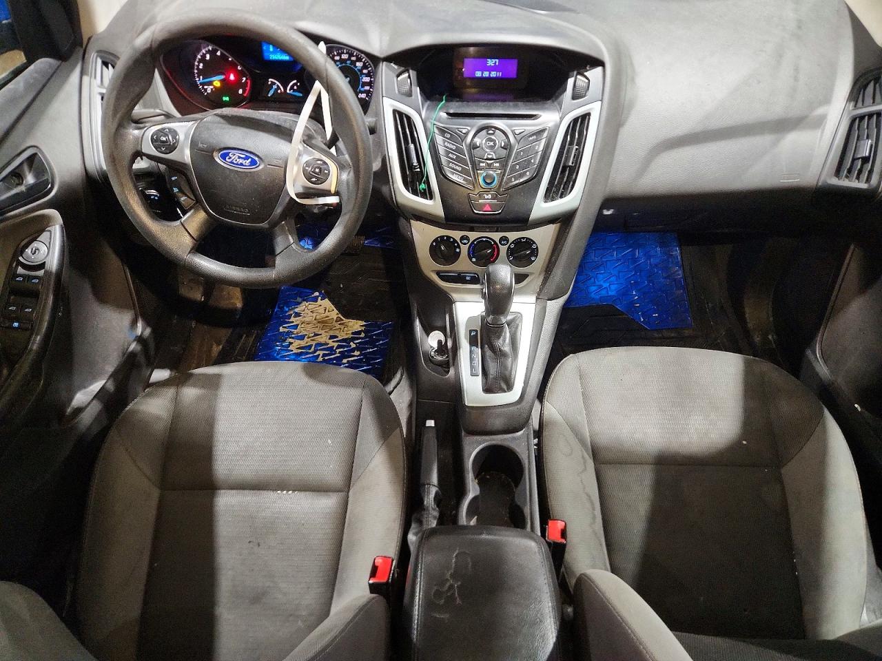 2012 Ford Focus Se Blue vin: 1FAHP3F26CL124095