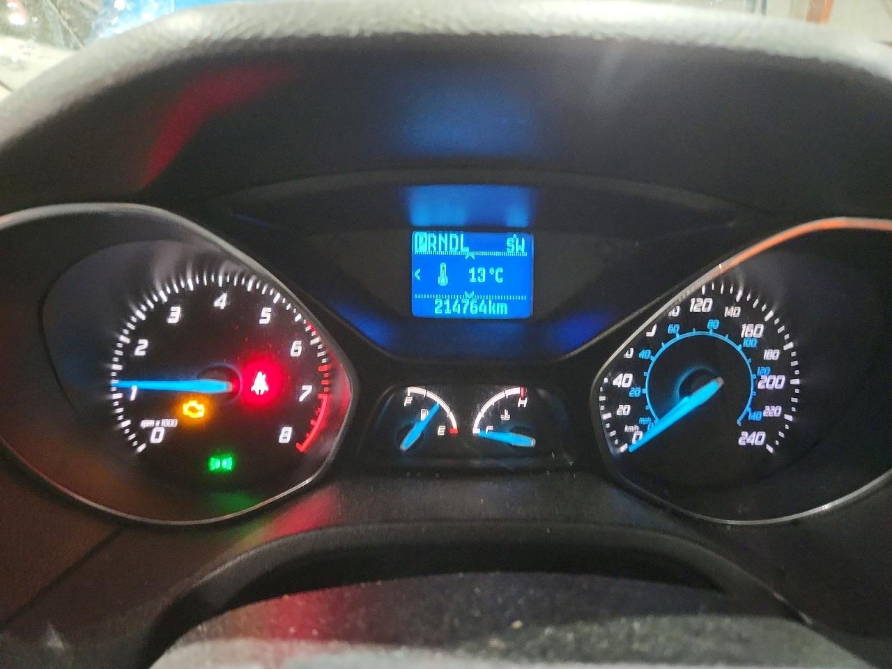 2012 Ford Focus Se Blue vin: 1FAHP3F26CL124095