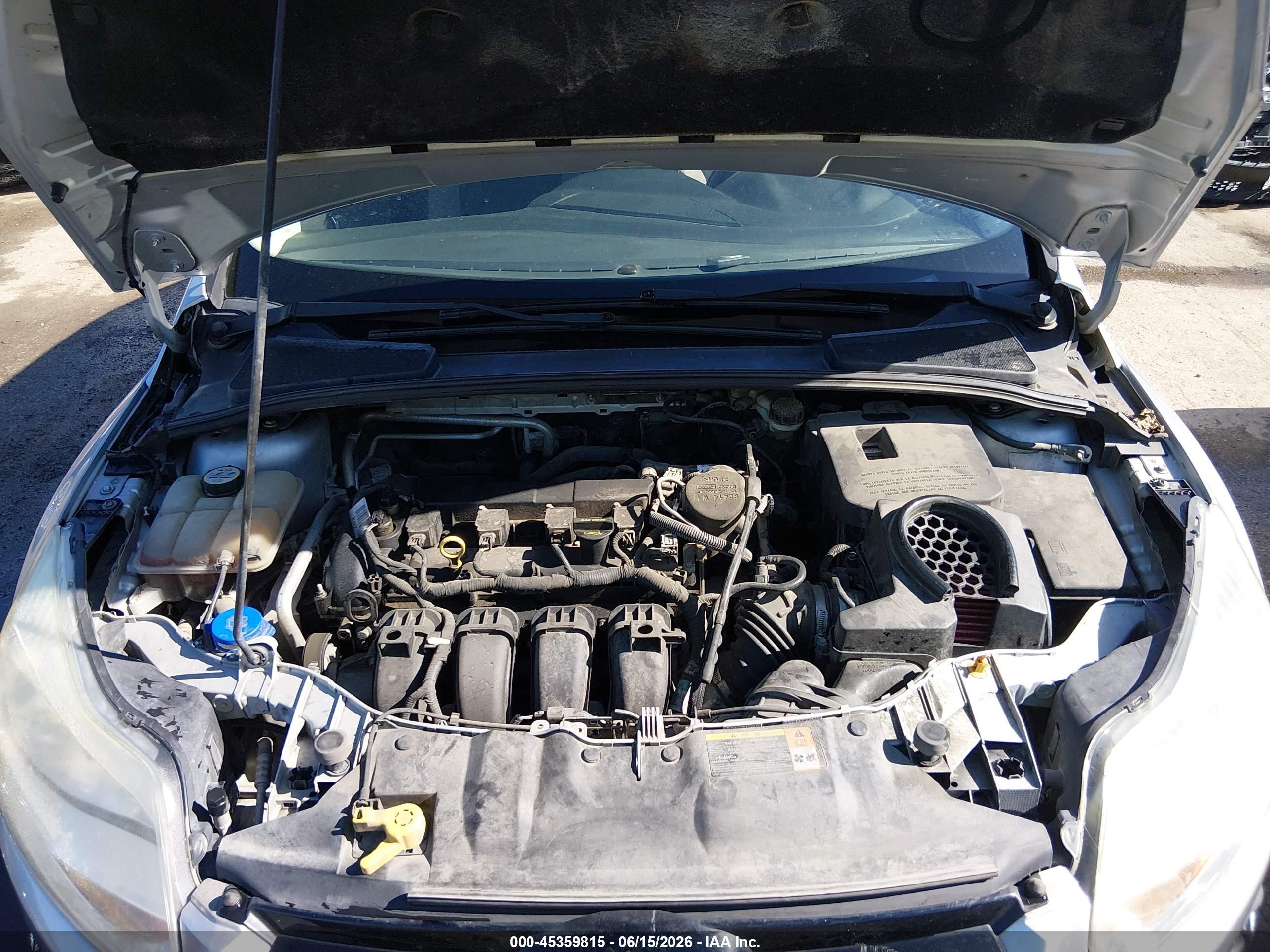 2012 Ford Focus Se Silver vin: 1FAHP3F26CL130754