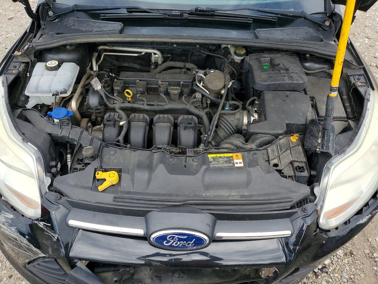 2012 Ford Focus Se Black vin: 1FAHP3F26CL137753