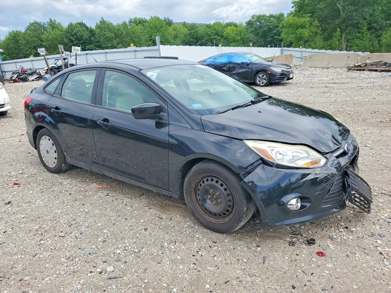 2012 Ford Focus Se Black vin: 1FAHP3F26CL137753