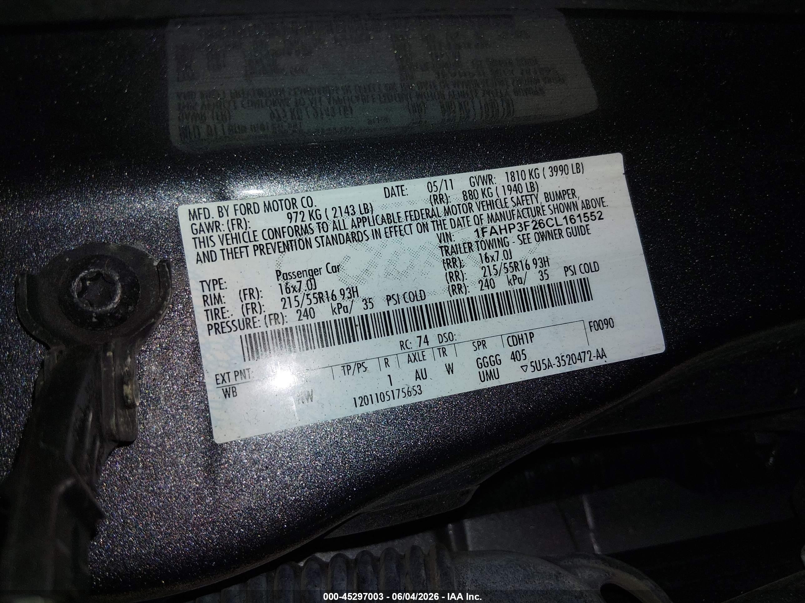 2012 Ford Focus Se Silver vin: 1FAHP3F26CL161552