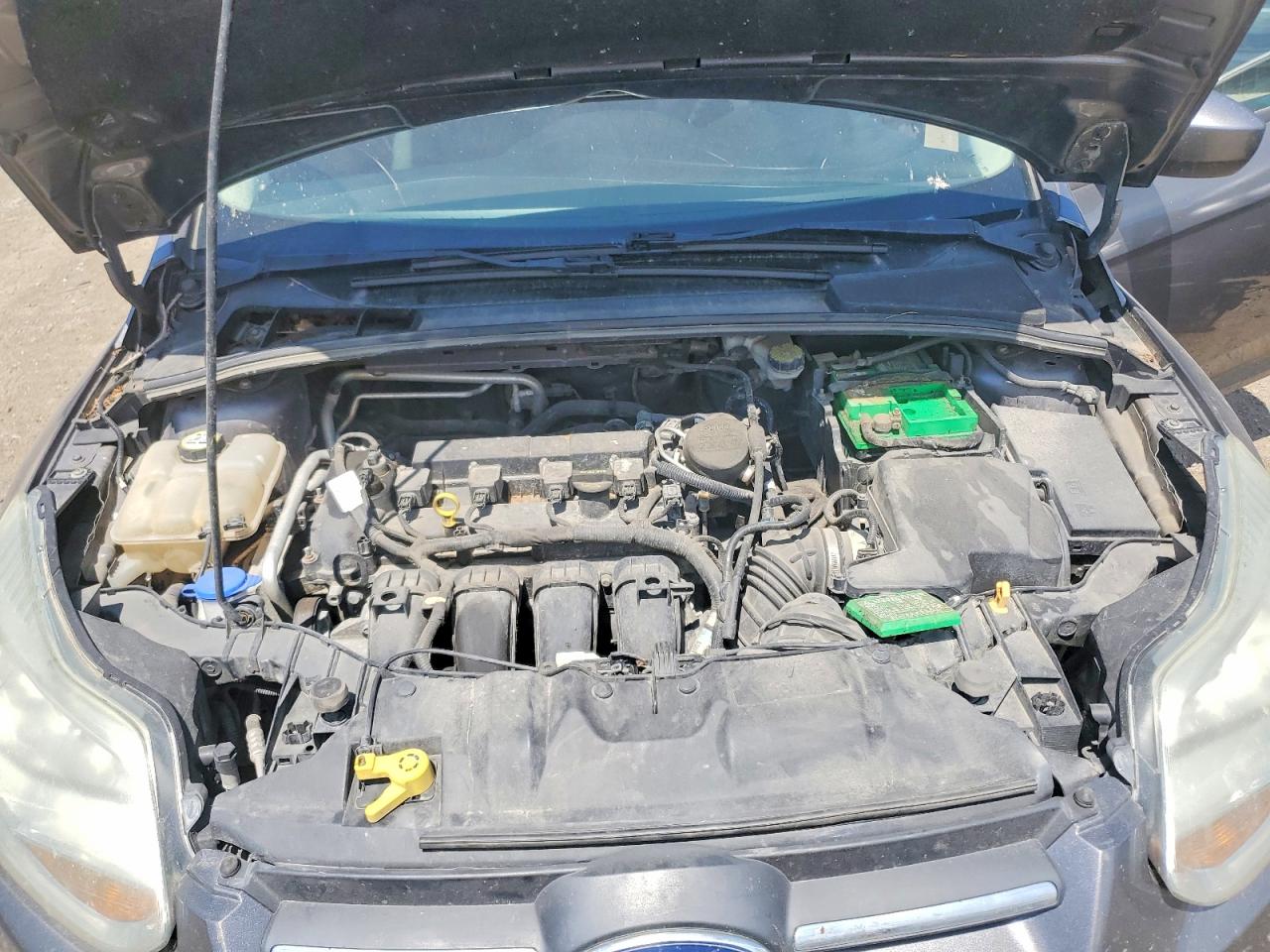 2012 Ford Focus Se Gray vin: 1FAHP3F26CL162572
