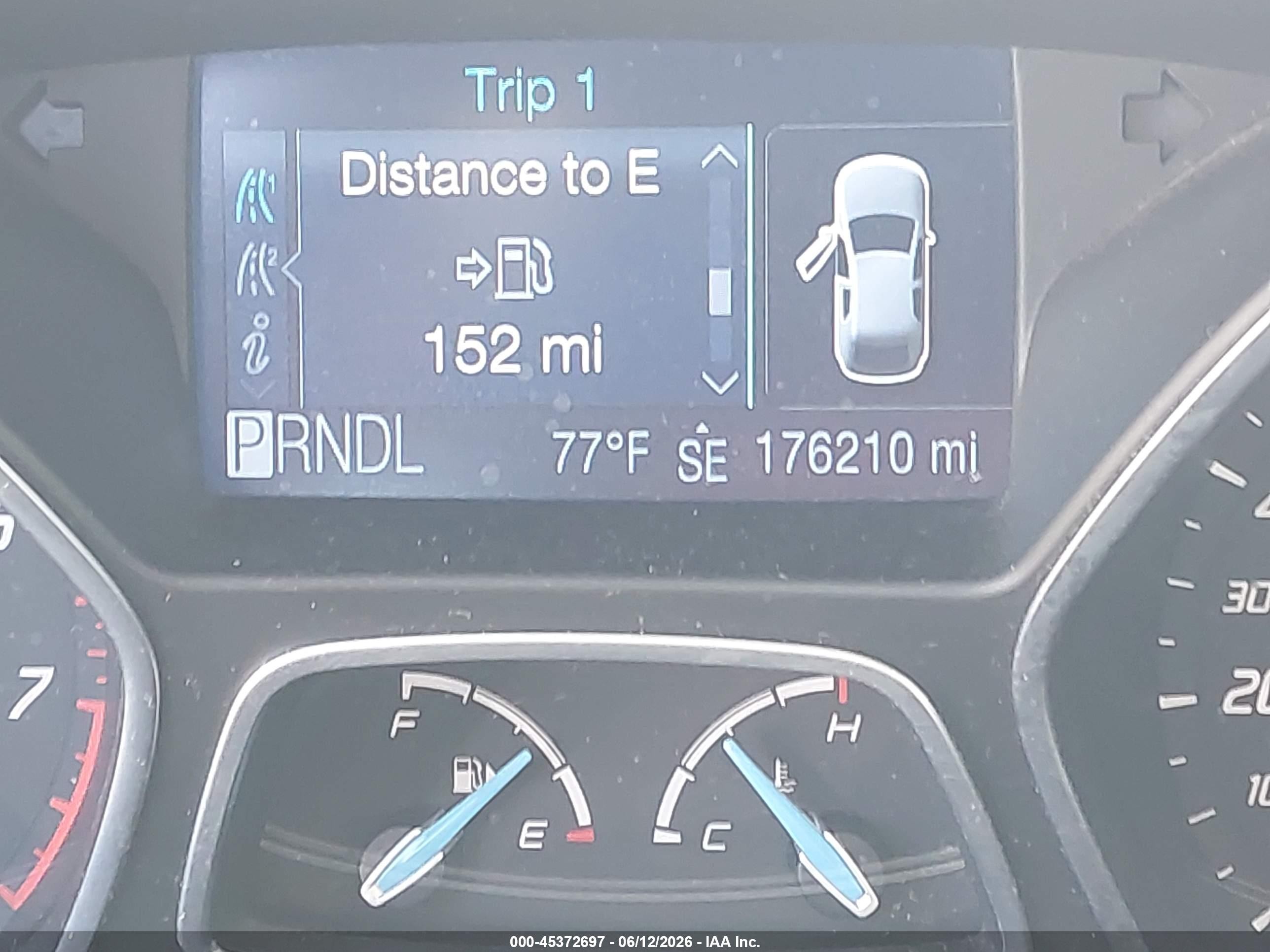 2012 Ford Focus Se Blue vin: 1FAHP3F26CL250795
