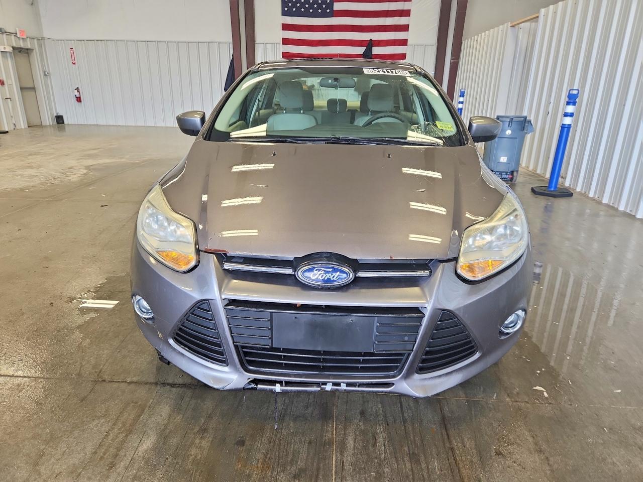 2012 Ford Focus Se Gray vin: 1FAHP3F26CL253521