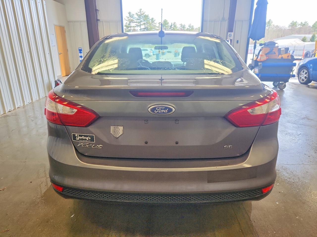 2012 Ford Focus Se Gray vin: 1FAHP3F26CL253521