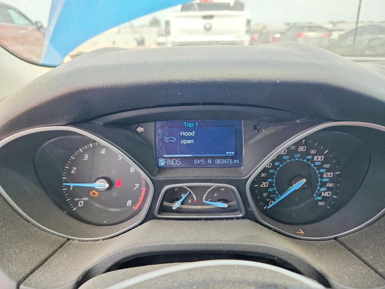2012 Ford Focus Se Blue vin: 1FAHP3F26CL273199