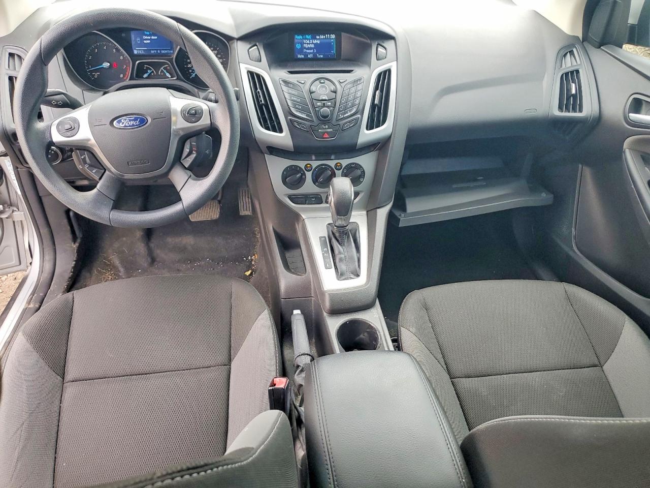 2012 Ford Focus Se Silver vin: 1FAHP3F26CL293176