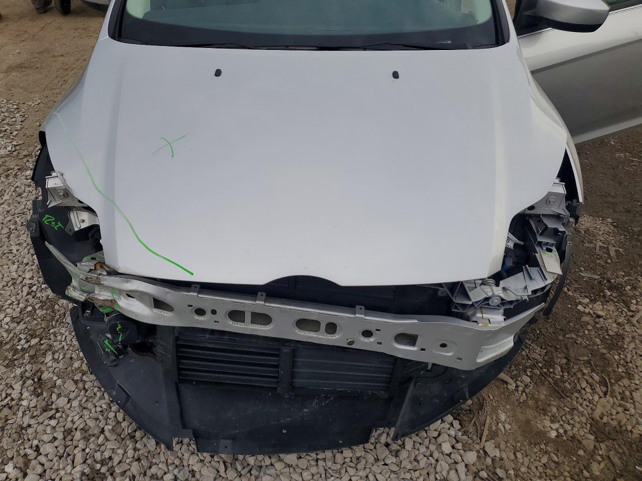 2012 Ford Focus Se Silver vin: 1FAHP3F26CL293176