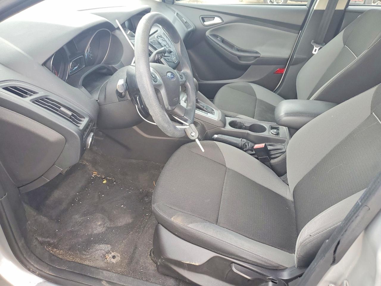 2012 Ford Focus Se Silver vin: 1FAHP3F26CL293176