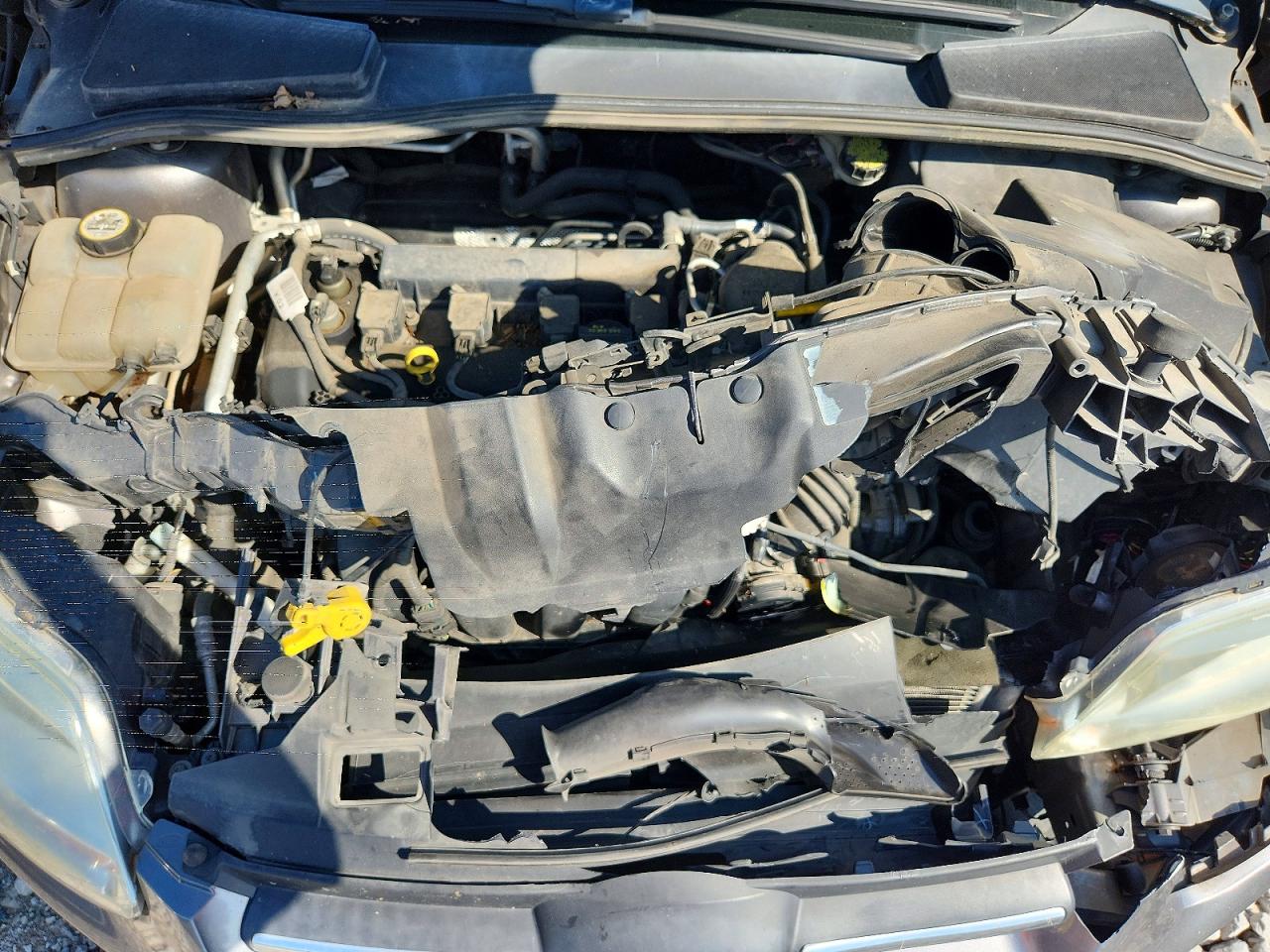 2012 Ford Focus Se Gray vin: 1FAHP3F26CL347091