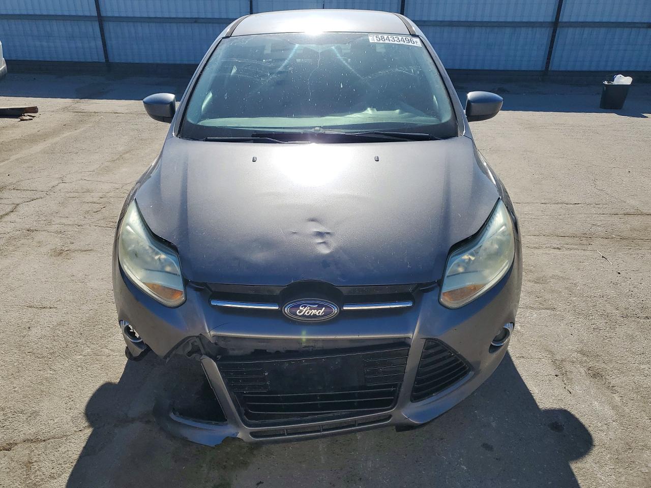 2012 Ford Focus Se Gray vin: 1FAHP3F26CL386456